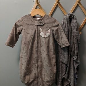 Baby Sleep Sack Absorba Unisex Fox 🦊